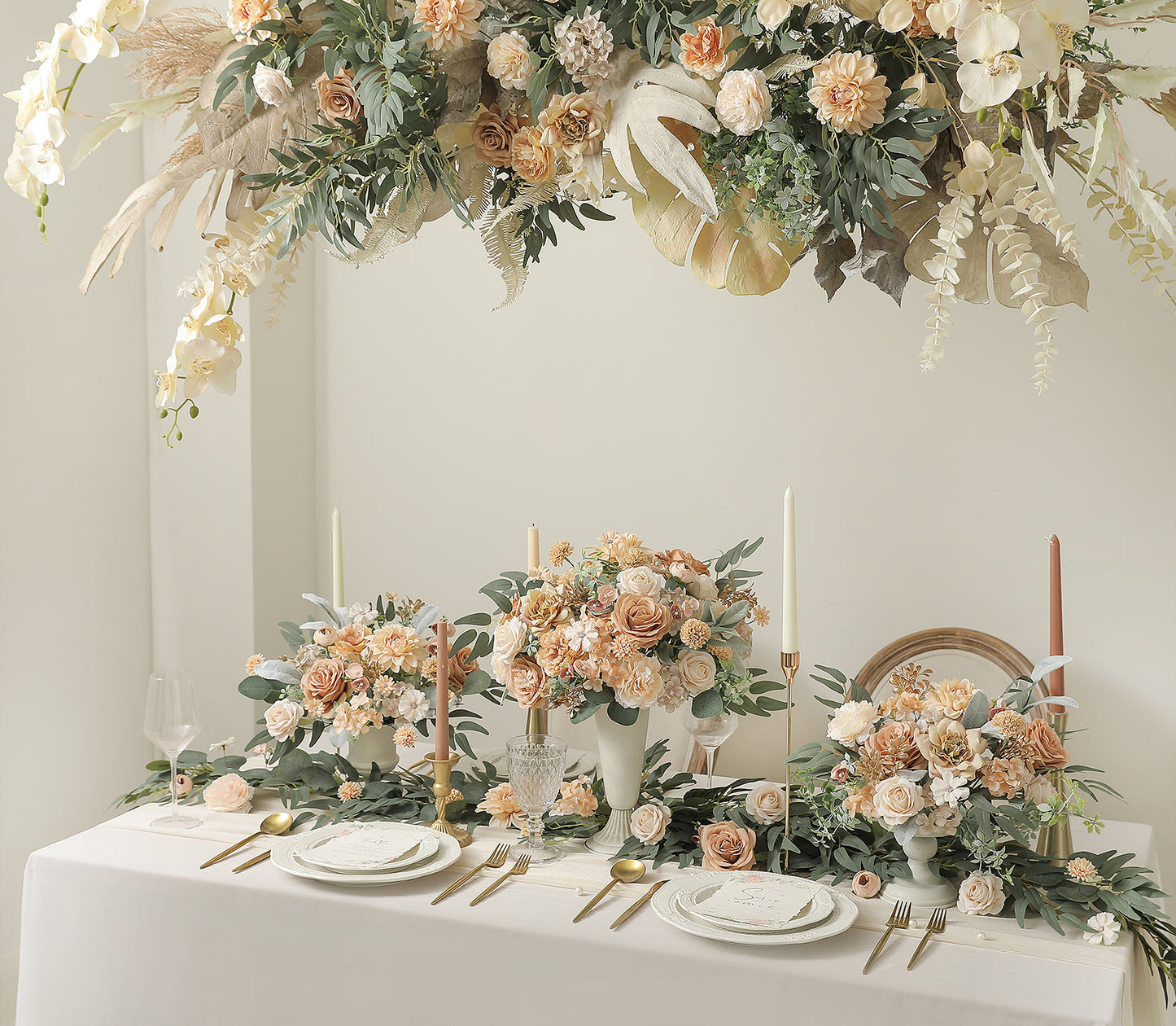 DIY DESIGNER FLOWER COMBO BOXES IN NUDE COLOR