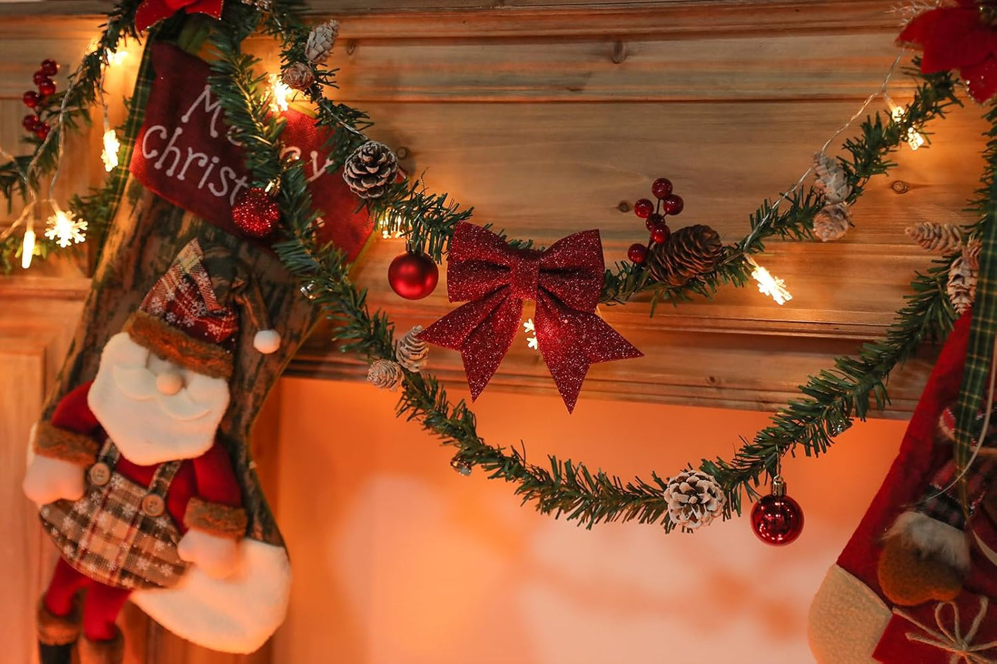 ARTIFICIAL GREENING STEM BOX SET-DIY WREATH GREEN