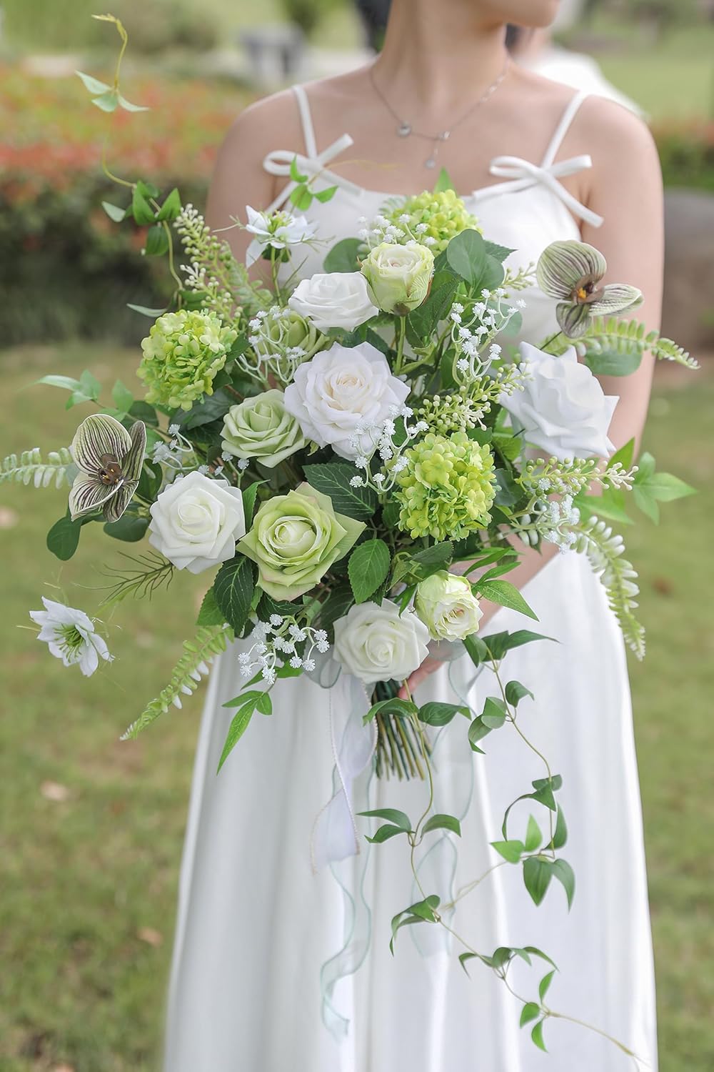 ARTIFICIAL GREENING STEM BOX SET-GREEN