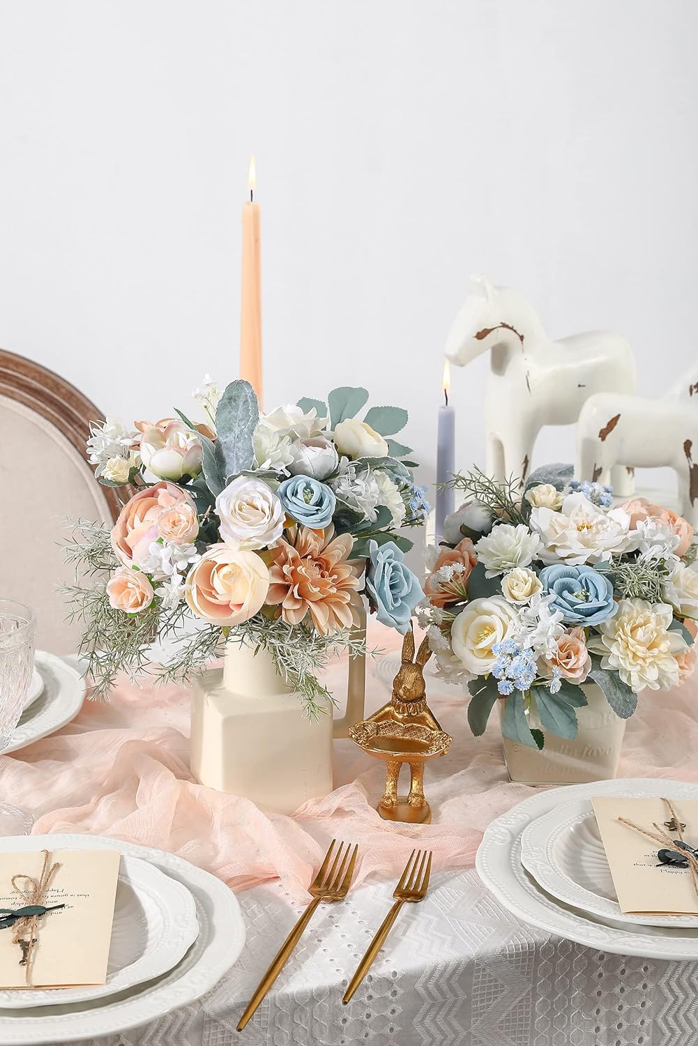 DIY DESIGNER FLOWER COMBO BOXES IN MILK WHITE