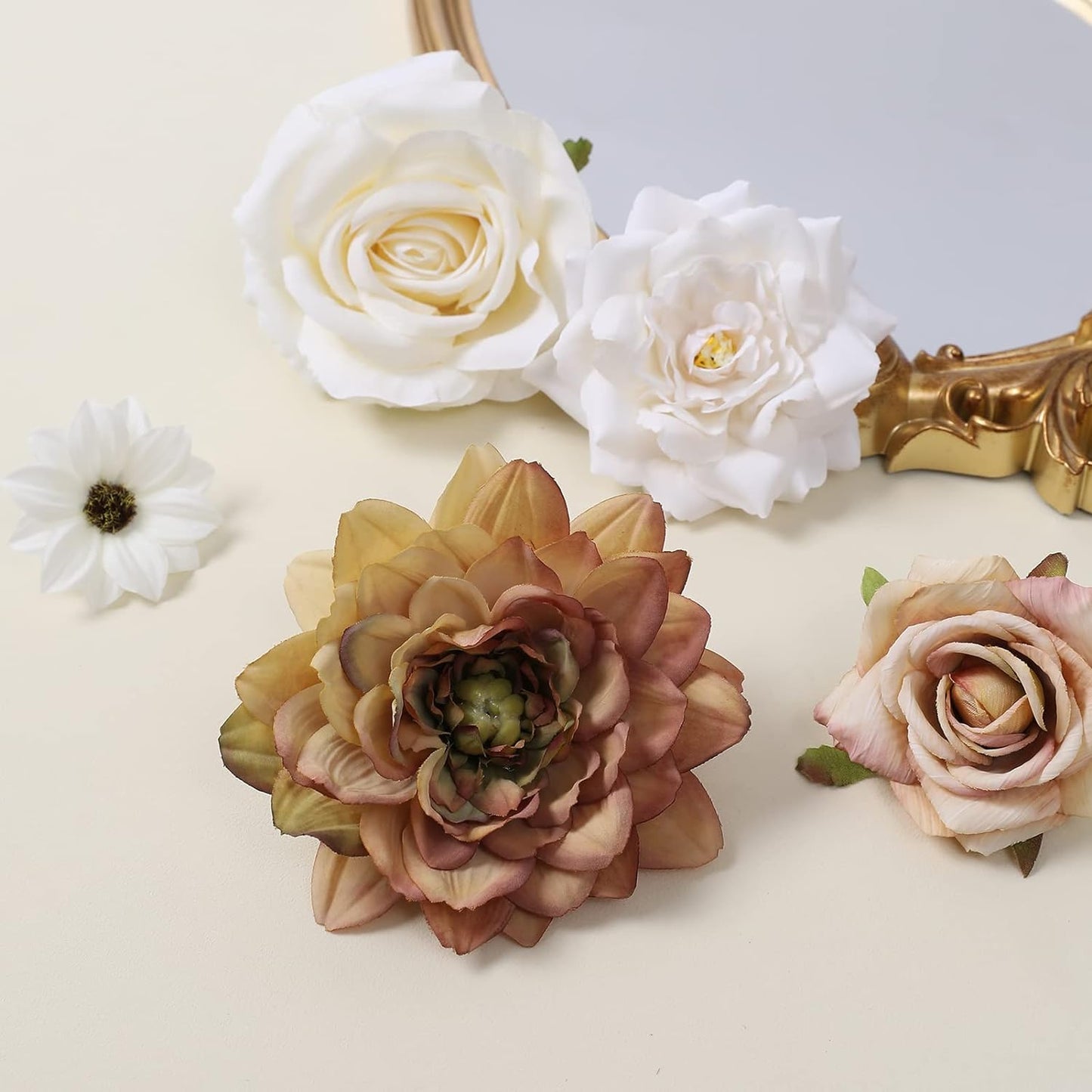 DIY DESIGNER FLOWER COMBO BOXES IN WHITE