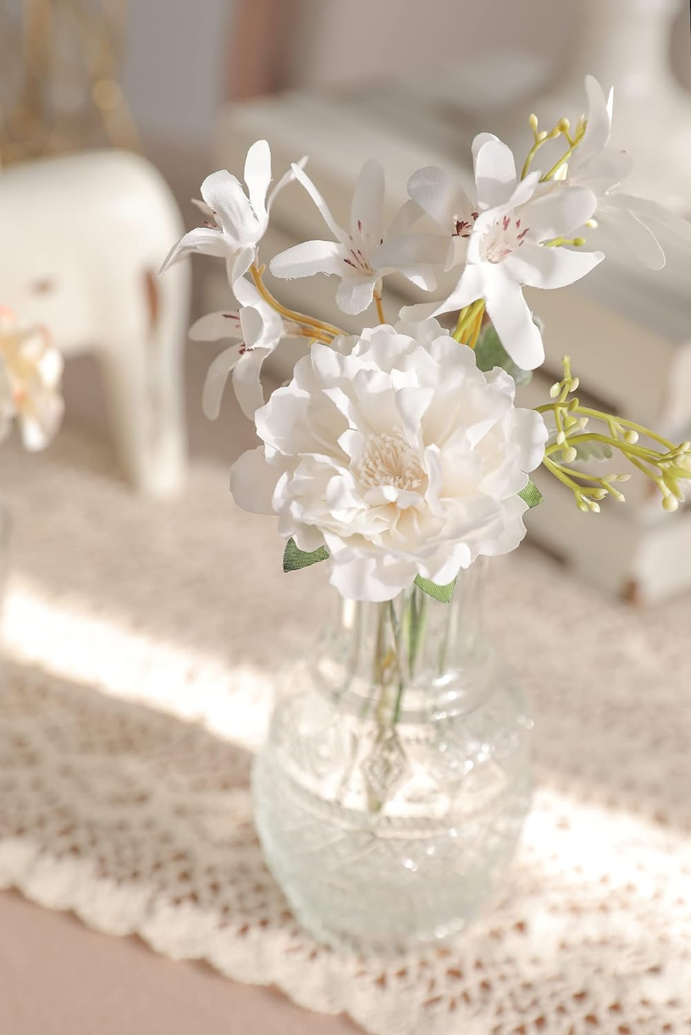 DIY DESIGNER FLOWER COMBO BOXES IN BLUE & PINK