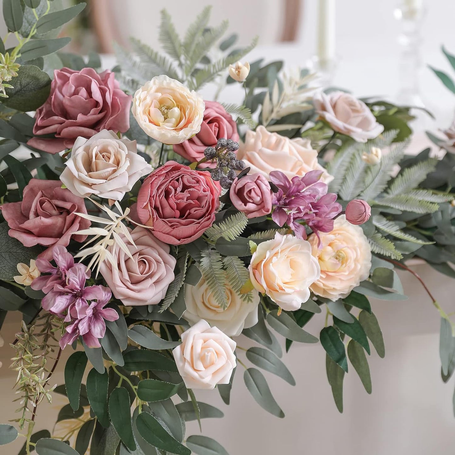 DIY DESIGNER FLOWER COMBO BOXES IN BLUSH ROSE