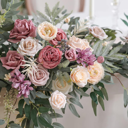 DIY DESIGNER FLOWER COMBO BOXES IN BLUSH ROSE