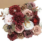 DIY DESIGNER FLOWER COMBO BOXES IN BURGUNDY PINK