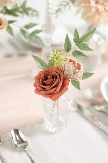 DIY DESIGNER FLOWER COMBO BOXES IN CHAMPAGNE WHITE 1