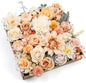 DIY DESIGNER FLOWER COMBO BOXES IN CHAMPAGNE POWDER
