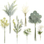ARTIFICIAL GREENING STEM BOX SET-DUSTY GREEN