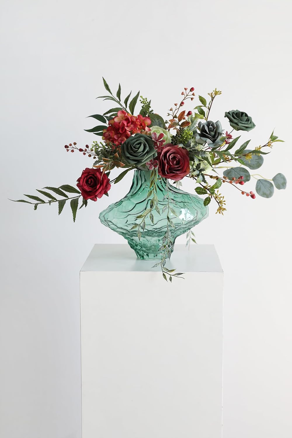 ARTIFICIAL GREENING STEM BOX SET-FOREST GREEN