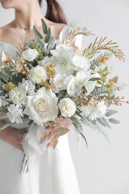 ARTIFICIAL GREENING STEM BOX SET-GOLDEN & GREEN