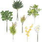 ARTIFICIAL GREENING STEM BOX SET-DUSTY & YELLOW