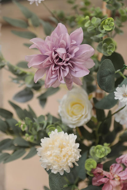 DIY DESIGNER FLOWER COMBO BOXES IN LIGHT PURPLE