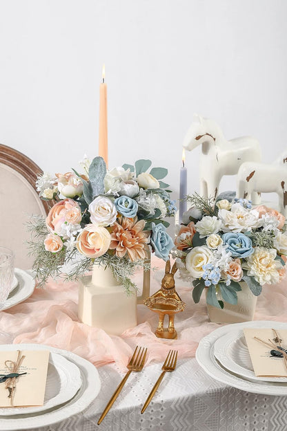 DIY DESIGNER FLOWER COMBO BOXES IN MILK WHITE