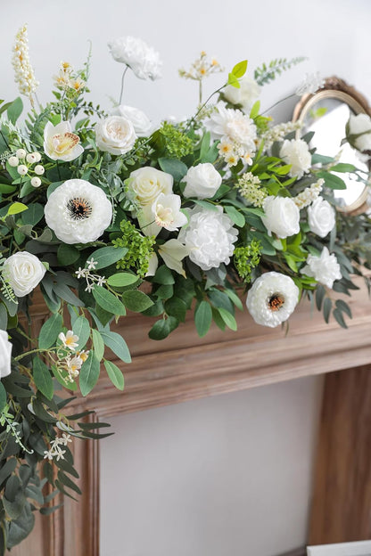 DIY DESIGNER FLOWER COMBO BOXES IN MILK WHITE