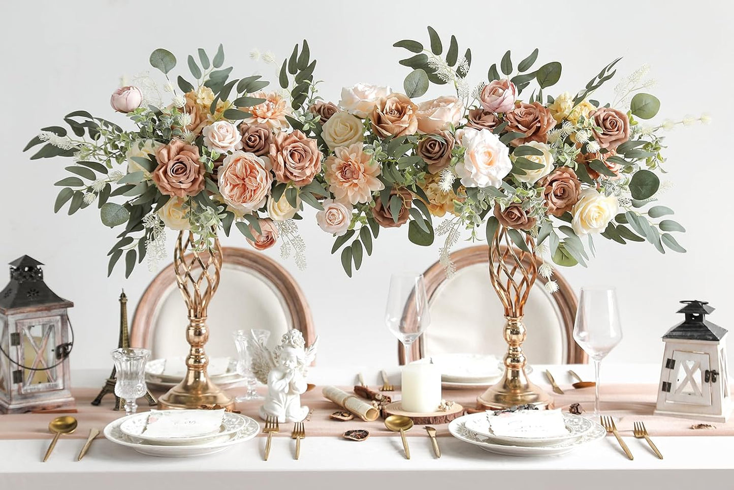 DIY DESIGNER FLOWER COMBO BOXES IN NUDE COLOR