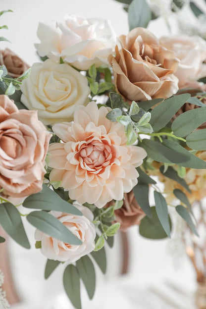 DIY DESIGNER FLOWER COMBO BOXES IN NUDE COLOR