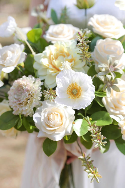 DIY DESIGNER FLOWER COMBO BOXES IN PALE YELLOW