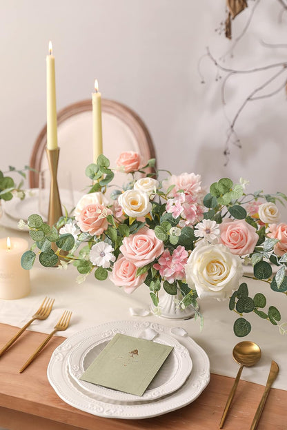 DIY DESIGNER FLOWER COMBO BOXES IN PINK