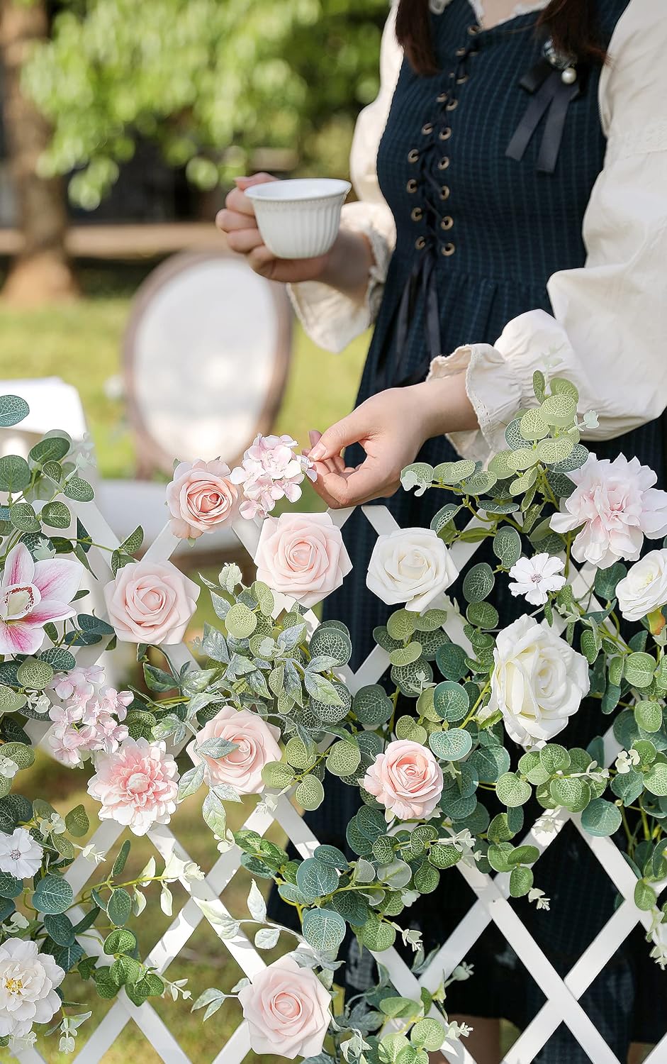DIY DESIGNER FLOWER COMBO BOXES IN PINK