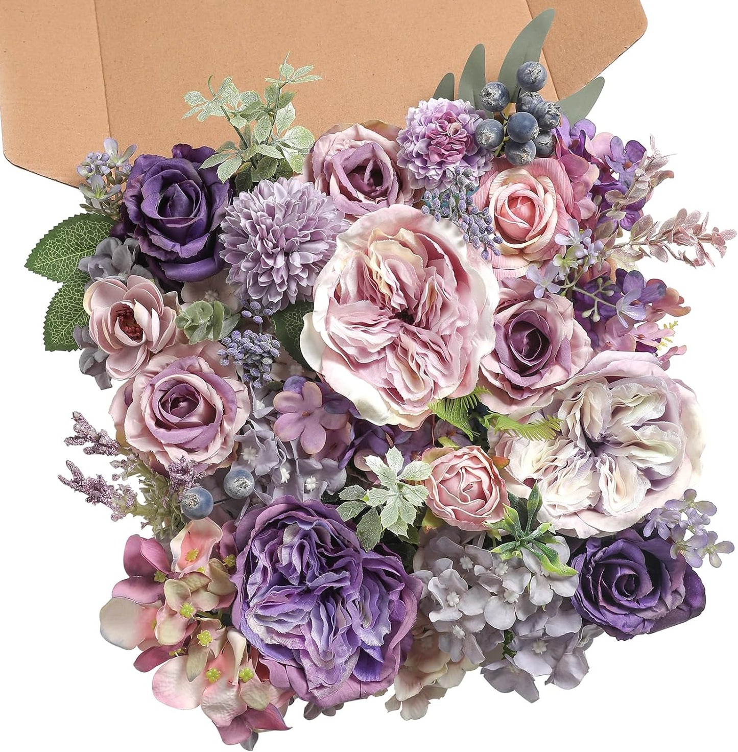 DIY DESIGNER FLOWER COMBO BOXES IN SERIES PURPLE