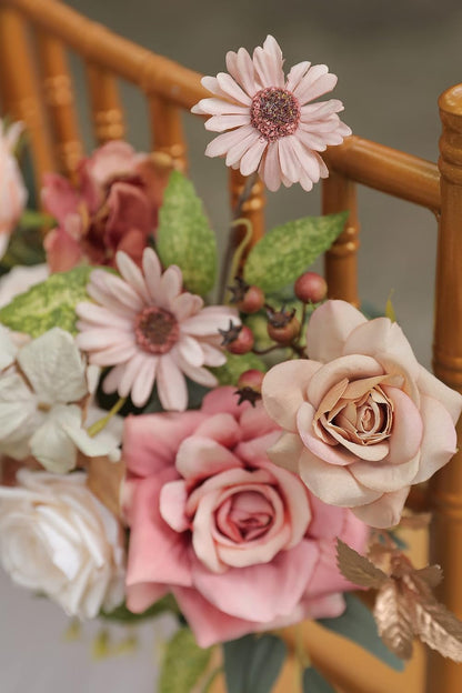 DIY DESIGNER FLOWER COMBO BOXES IN TERRACOTTA
