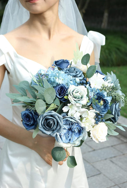 DIY DESIGNER FLOWER COMBO BOXES IN VINTAGE DUSTY BLUE