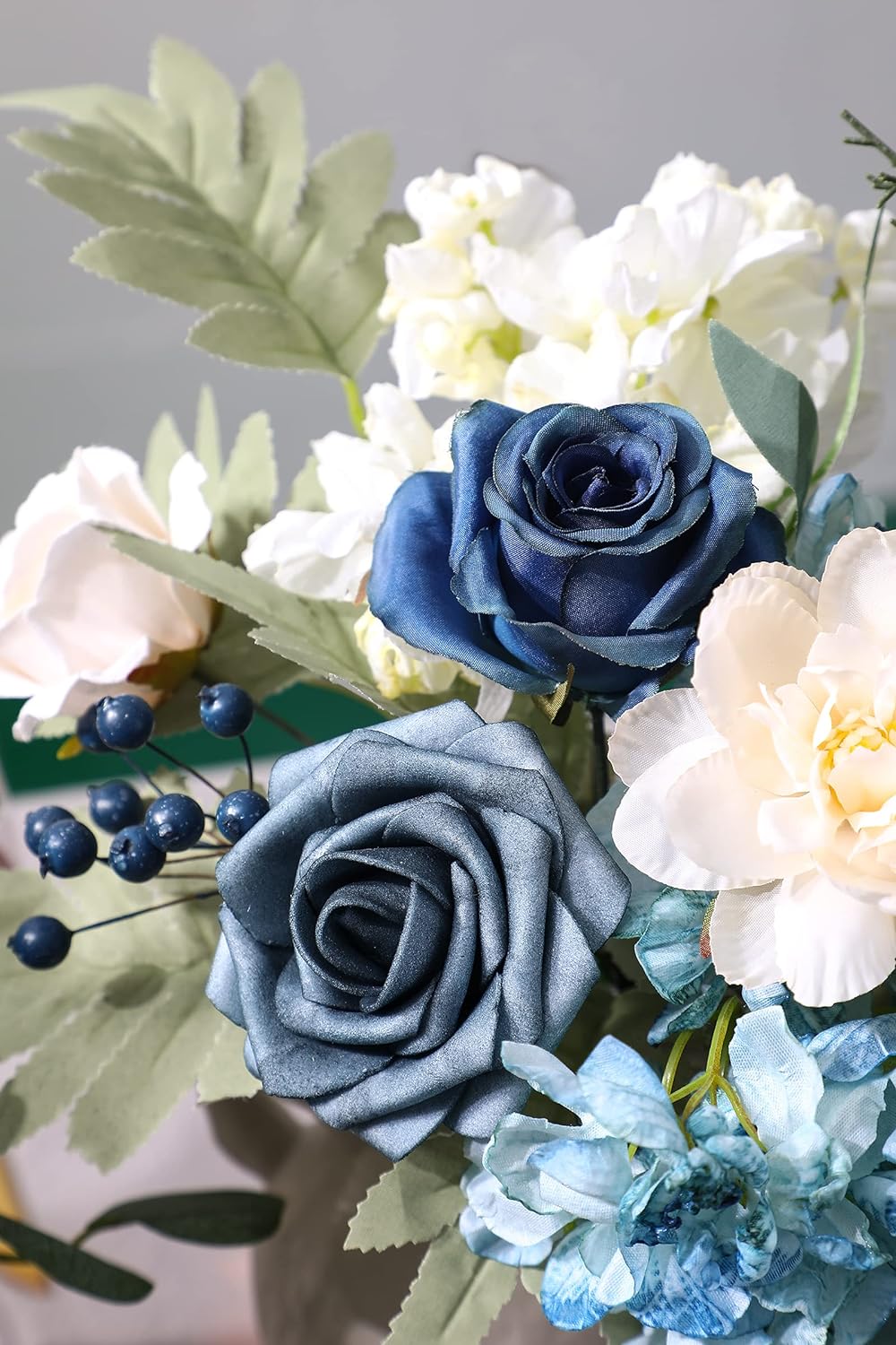 DIY DESIGNER FLOWER COMBO BOXES IN VINTAGE DUSTY BLUE