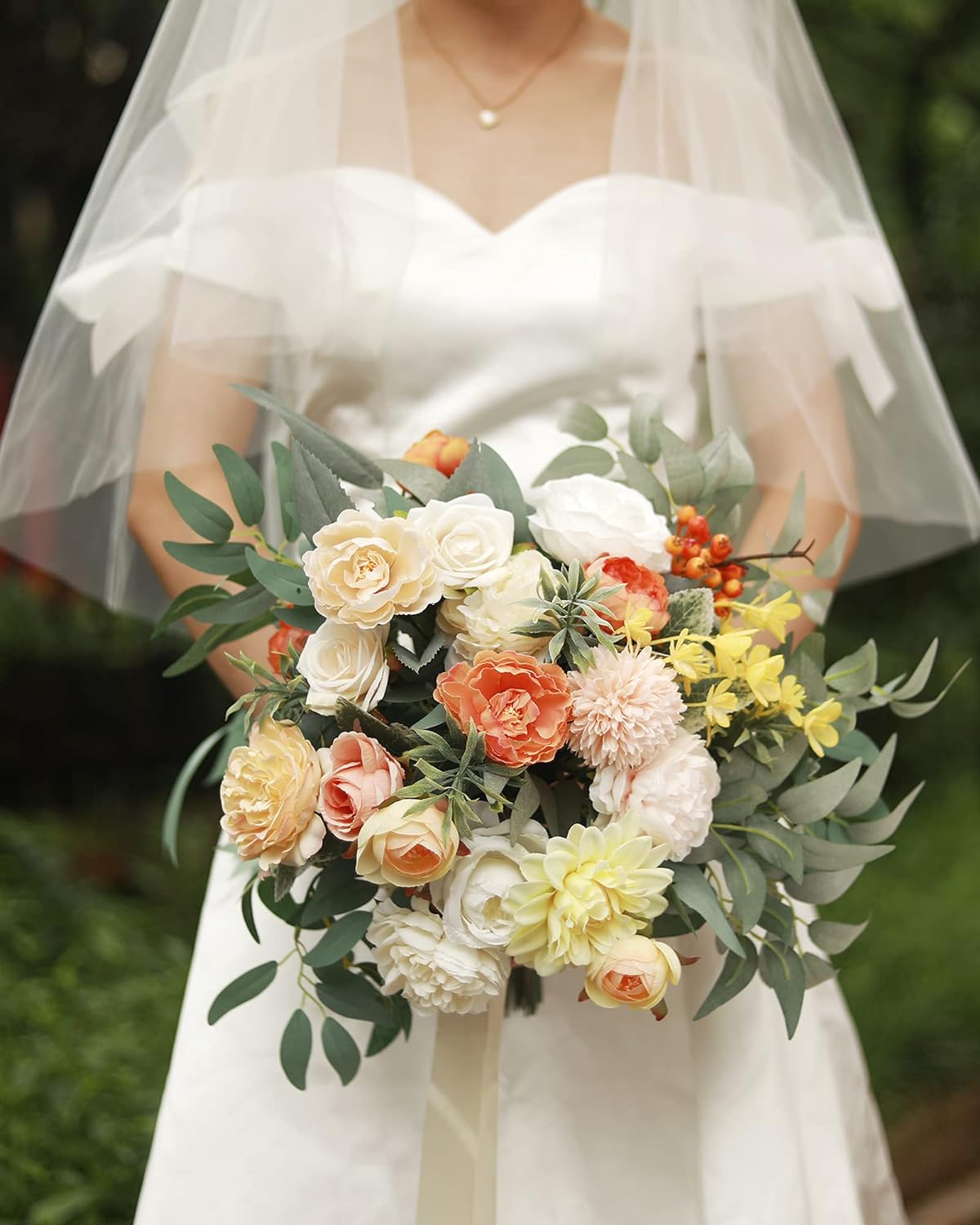 DIY DESIGNER FLOWER COMBO BOXES IN WARM ORANGE WHITE