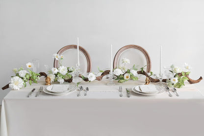 DIY DESIGNER FLOWER COMBO BOXES IN WHITE